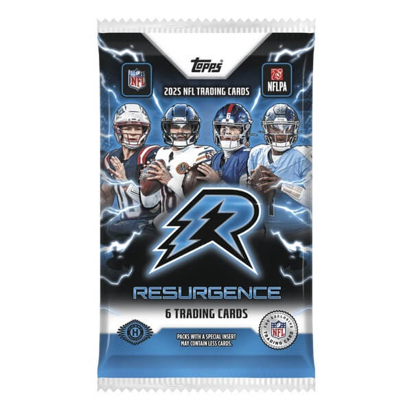 2025 Topps Resurgence Football Hobby Pack - NFL Cards