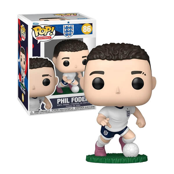POP! figurine Football: England - Phil Foden #86 - 9 cm