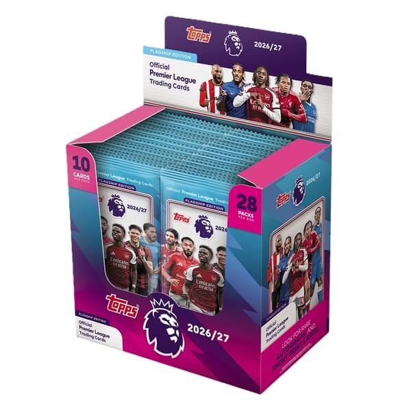 2026-2027 Topps Flagship Premier League Booster Box - Soccer Cards
