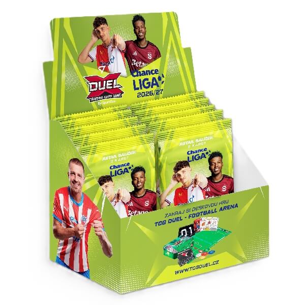 Chance Liga 2026/2027 TCG Duel Soccer Cards Retail Box