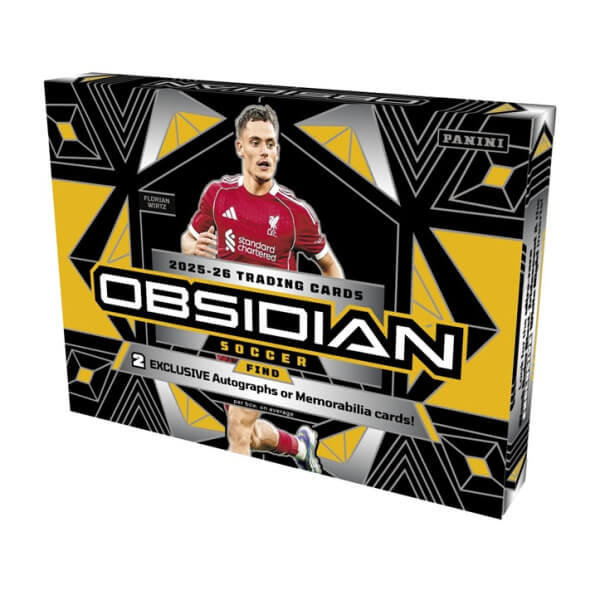 2025-2026 Panini Obsidian Soccer Hobby Box International 
