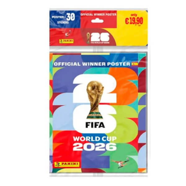 FIFA World Cup 2026 Stickers - Final Team Set with Poster