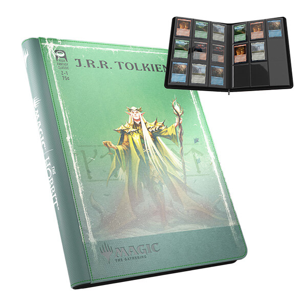 Magic: The Gathering Zip-Up 18-Pocket Card Album The Hobbit - Thranduil/The Mountain-King