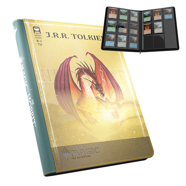 Magic: The Gathering Zip-Up 18-Pocket Card Album The Hobbit - Gleaming Splendor/The King of Dale