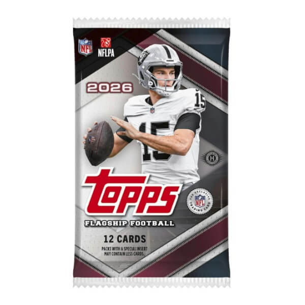 2026 Topps Flagship Football Hobby Pack - NFL Cards
