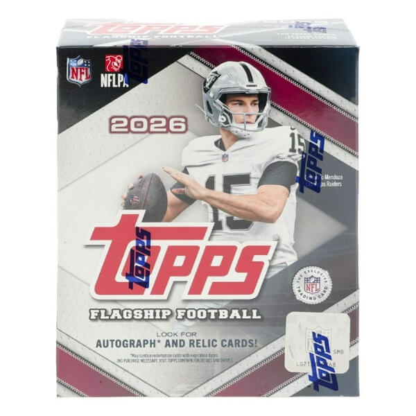 2026 Topps Flagship Football Mega Box - NFL Cards