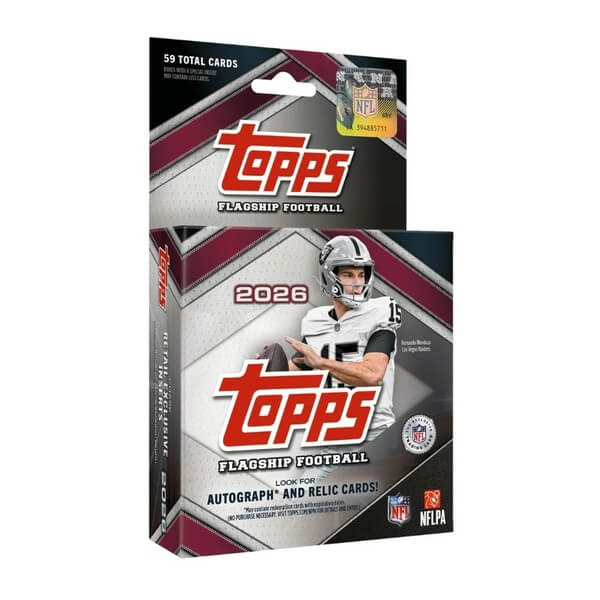 2026 Topps Flagship Football Hanger Box - NFL Cards