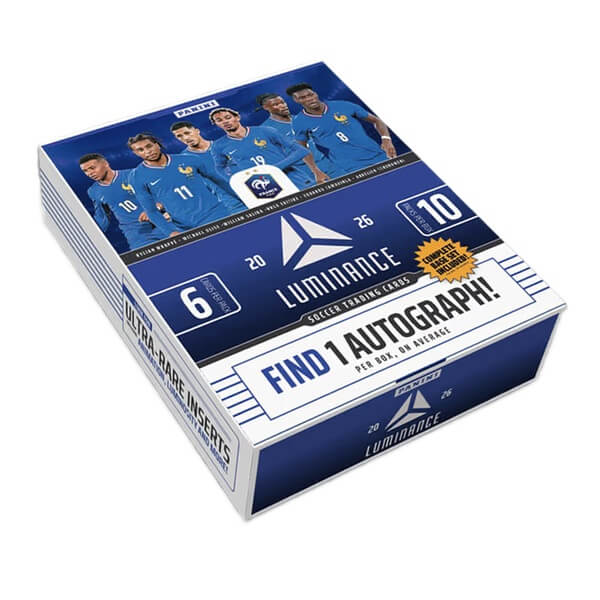 2026 Panini Luminance France Soccer National Team Hobby Box - soccer cards