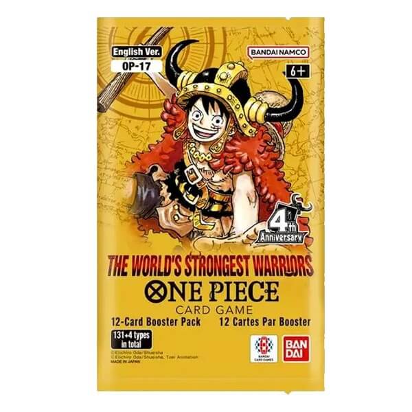One Piece TCG - The World's Strongest Warriors Booster Pack (OP-17) - EN
