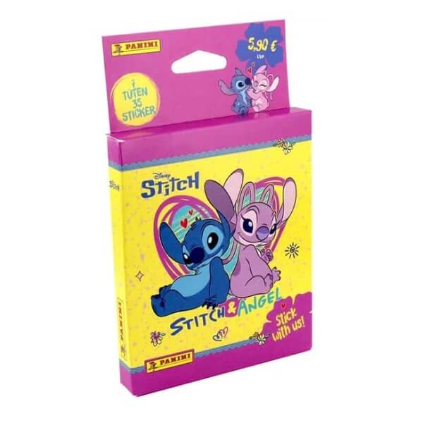 Stitch and Angel Sticker Collection - Eco Blister