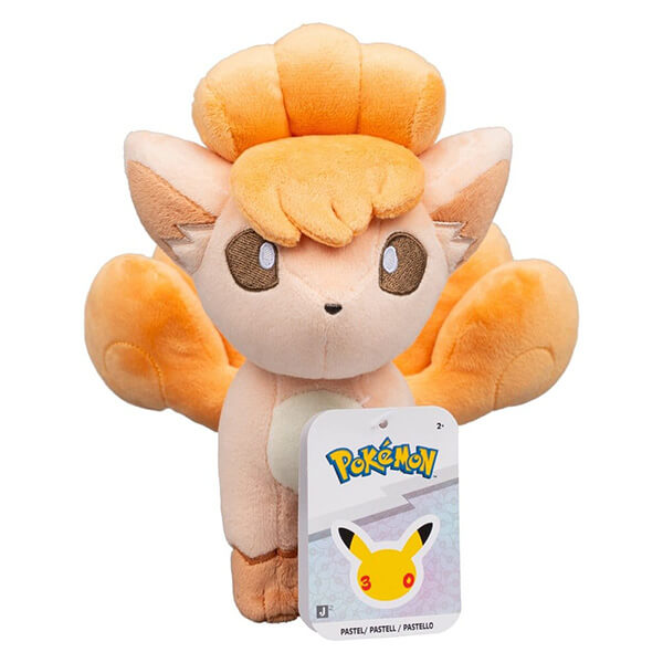 Pokémon 30th Anniversary Vulpix Plush Toy - 20 cm