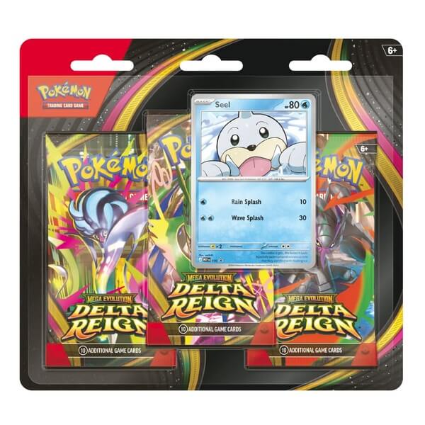 Pokémon Delta Reign 3 Pack Blister - Seel
