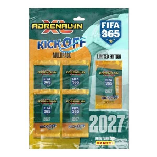 Panini FIFA 365 2026/2027 Adrenalyn XL Kick-Off Multipack - Soccer Cards 
