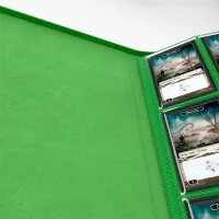 Gamegenic Zip-Up 24-Pocket Green Card Album