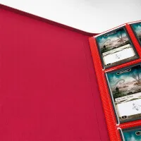 Gamegenic Zip-Up 24-Pocket Red Card Album
