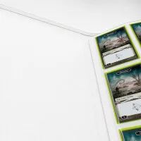Gamegenic Zip-Up 18-Pocket White Card Album