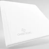 Gamegenic Zip-Up 18-Pocket White Card Album