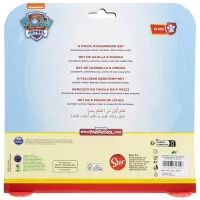 Back of the pack of dishes Paw Patrol