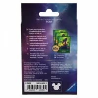 Disney Lorcana Azurite Sea Card Sleeves - Scar
