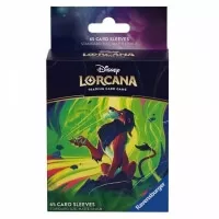 Disney Lorcana Azurite Sea Card Sleeves - Scar (65 pcs)