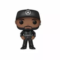 Funko POP figure of Lewis Hamilton (black suit)