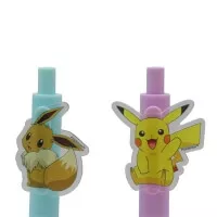 Pokémon pens with Pikachu and Eevee