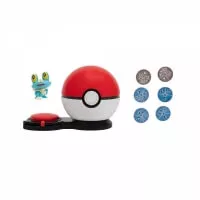 Pokemon Surprise Attack Game - Froakie and Poké Ball Content