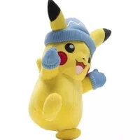 Pokemon plysaku Pikachu in winter hat 20 cm