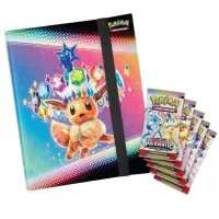 Pokémon Prismatic Evolutions gift pack with 5 Pokémon 151 packs