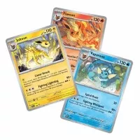 Pokémon Prismatic Evolutions Poster Collection promo cards