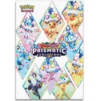 Pokémon prismatic evolutions - double-sided poster with 