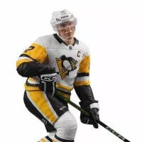 NHL figure - Sidney Crosby (Pittsburgh Penguins) detail - platinum edition