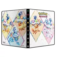Prismatic Evolutions 9-Pocket Portfolio - open