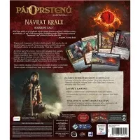 The back of the Lord of the Rings: Return of the King packaging