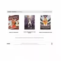 2019/20 Panini Clearly Donruss Basketball Hobby Box Cards