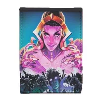 Liliana artwork on Magic: the Gathering card box