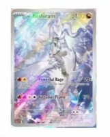 Pokémon Journey Together Booster Box promo card N's Reshiram
