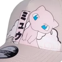 Detail of the motif of the Pokémon Mew cap