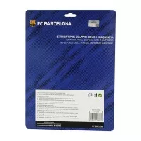 Back of FC Barcelona school kit pack