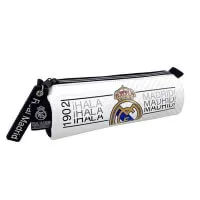 School pencil case in the shape of a cylinder - Real Madrid