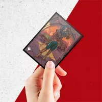 Aetherdrift Sita Varma, Masked Racer 100ct Deck Protector Sleeves for Magic: The Gathering