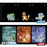 Pokémon mug motif with cold and hot drink