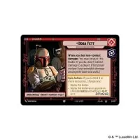 Card Game Star Wars: Unlimited - Jump to Lightspeed Spotlight Deck - Boba Fett - Cards from the deck