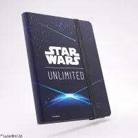 Star Wars: Unlimited 360 Card Album - Card Back Blue - rubber closure