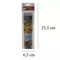 Pokémon school pencil set dimensions