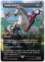 Magic the Gathering Secret Lair x Marvel 6 - Deadpool Nonfoil - Card 2