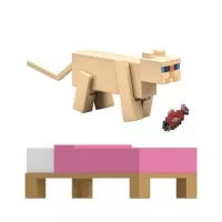 Minecraft figure Persian cat