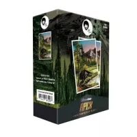 APEX card sleeves - Bob Ross Mountain Retreat - 105 pcs