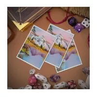 APEX card sleeves - Bob Ross Mighty Mountain Lake - 105 pcs