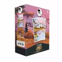 APEX card sleeves - Bob Ross Mighty Mountain Lake - 105 pcs